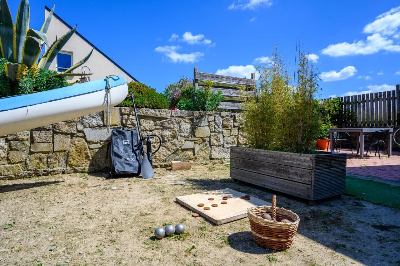 Petit Duplex Proche Mer Plouhinec  Luaran gambar