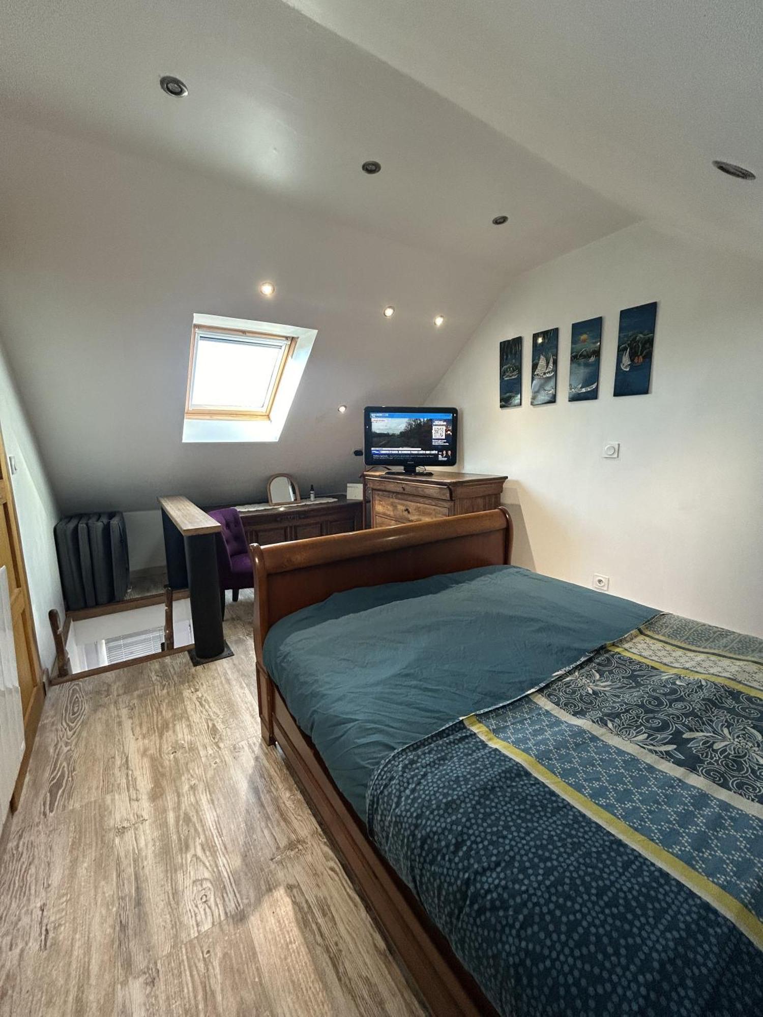 Petit Duplex Proche Mer Plouhinec  Luaran gambar